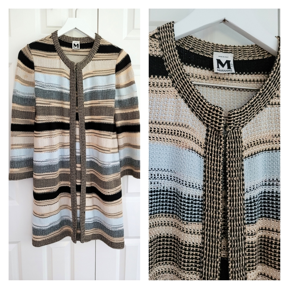 Missoni long cardigan jacket 38